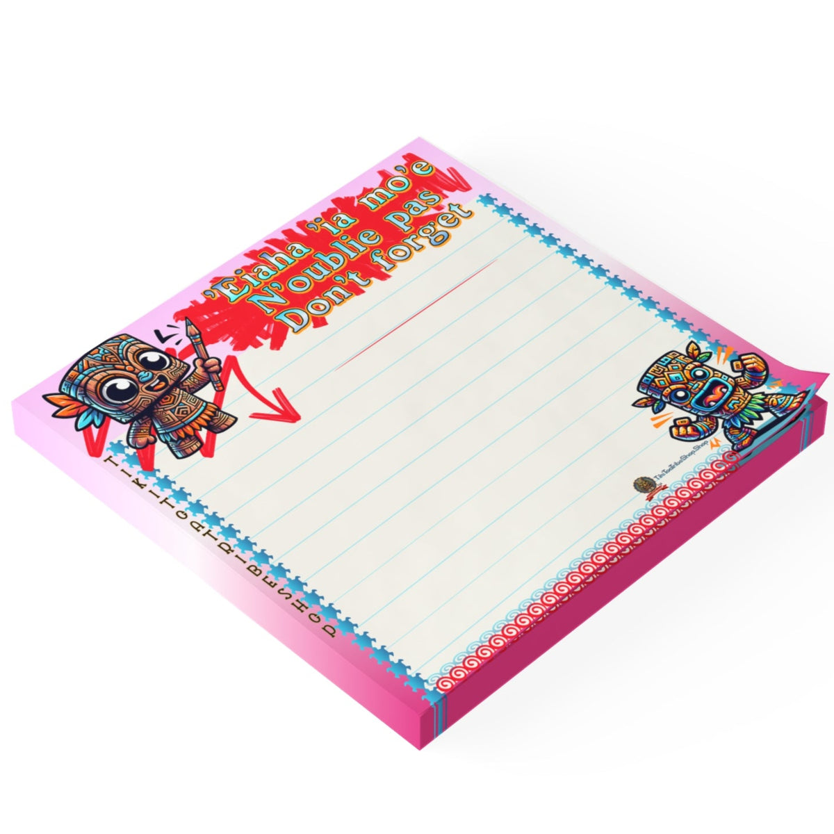 Tribal Sticky Notepad 🔥 The Essential Tribal Memory!