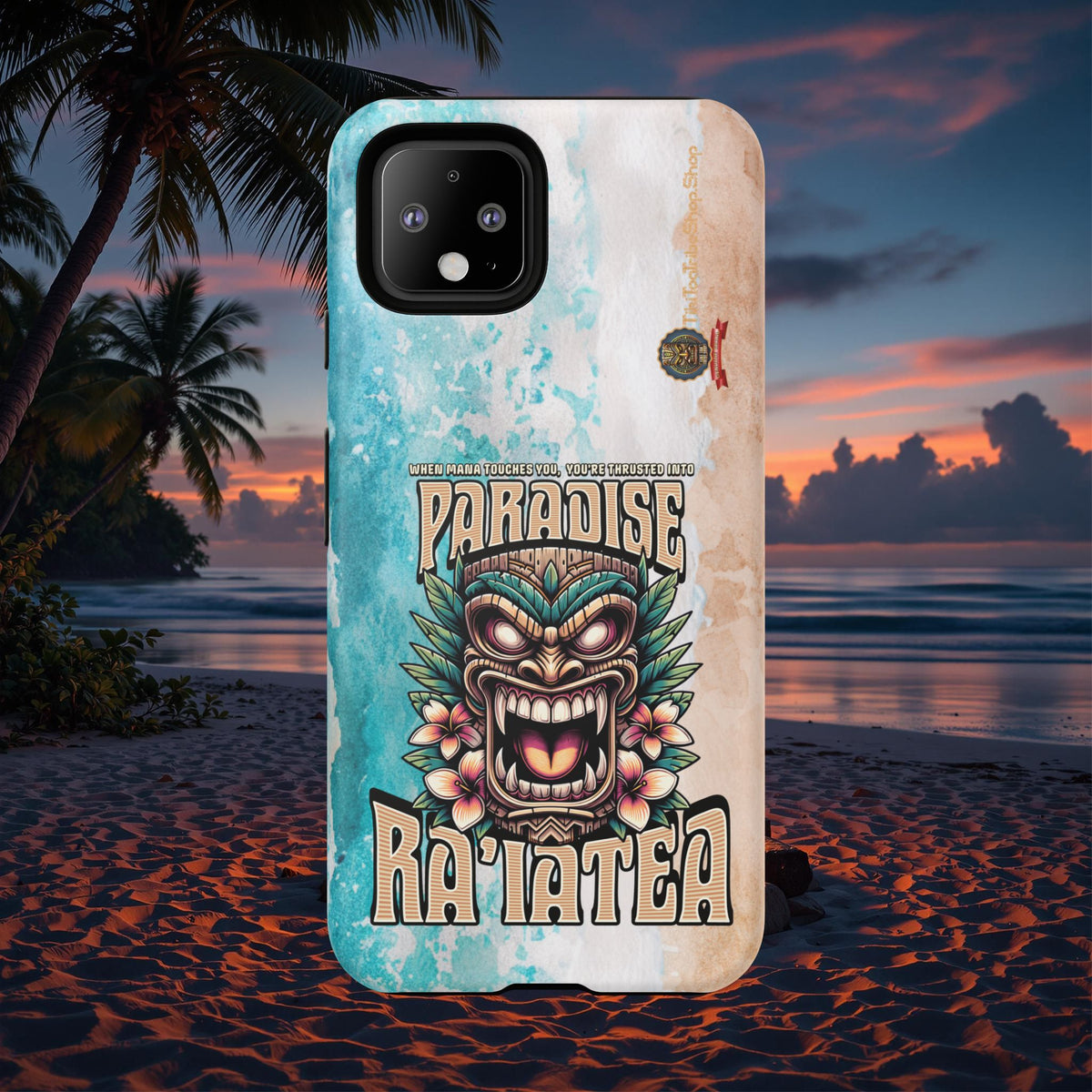 Ra’iatea – Coque Tiki Tribal de Protection Premium