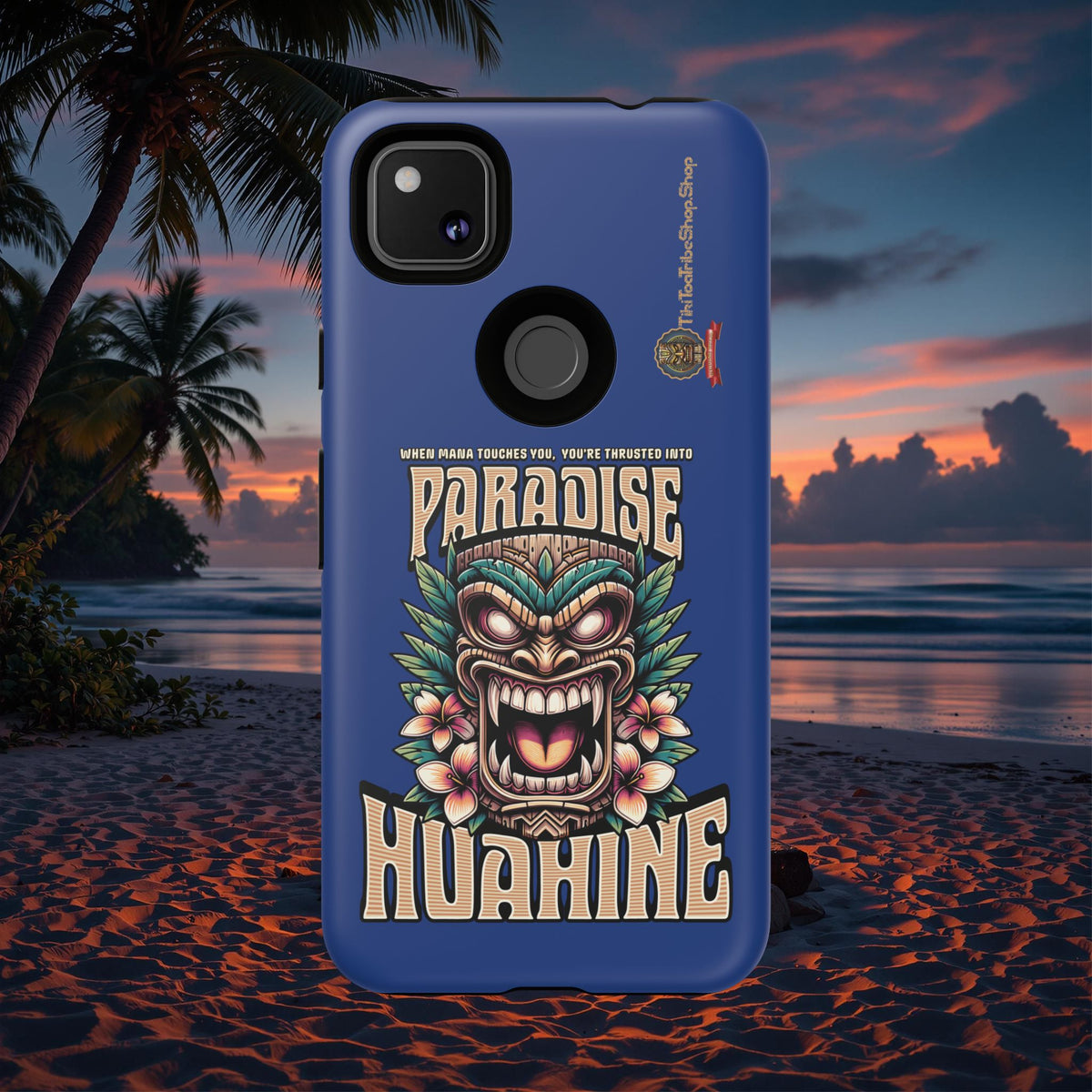 Huahine – Coque Antichoc Premium Tiki Fenua
