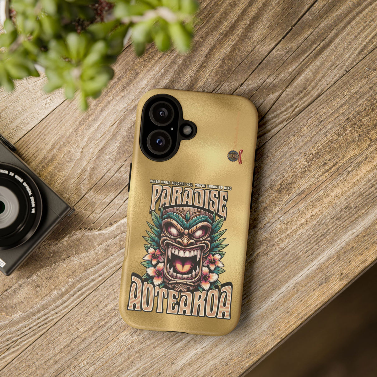 Aotearoa – Tiki Maori &amp; Ancestral Mana Shockproof Case