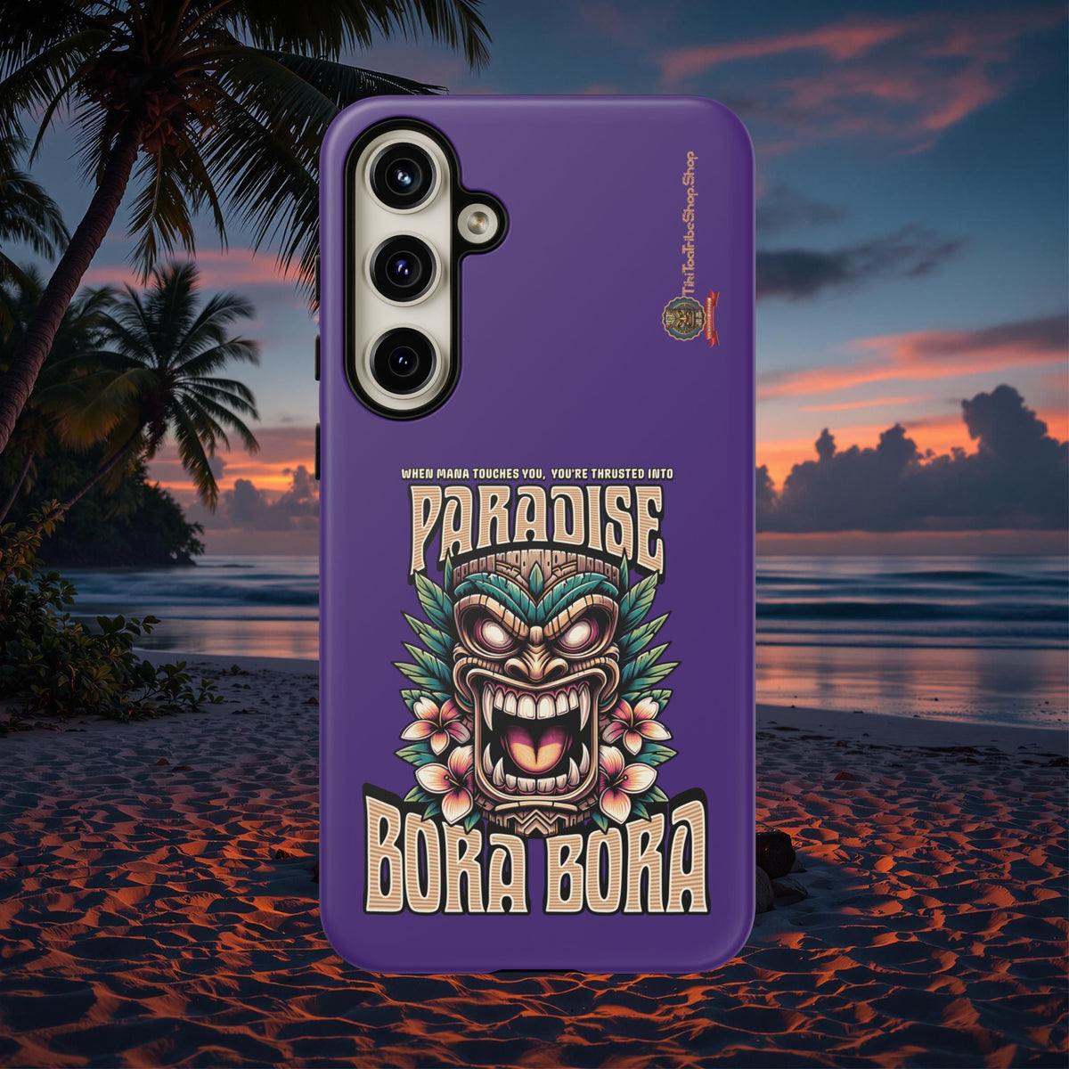 Bora Bora – Coque Antichoc Premium Tiki Élégance