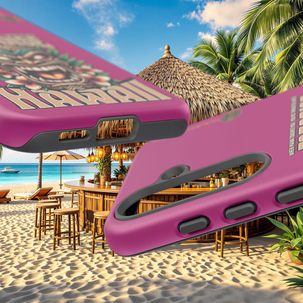 Hawaii – Coque Antichoc Premium Tiki Mana
