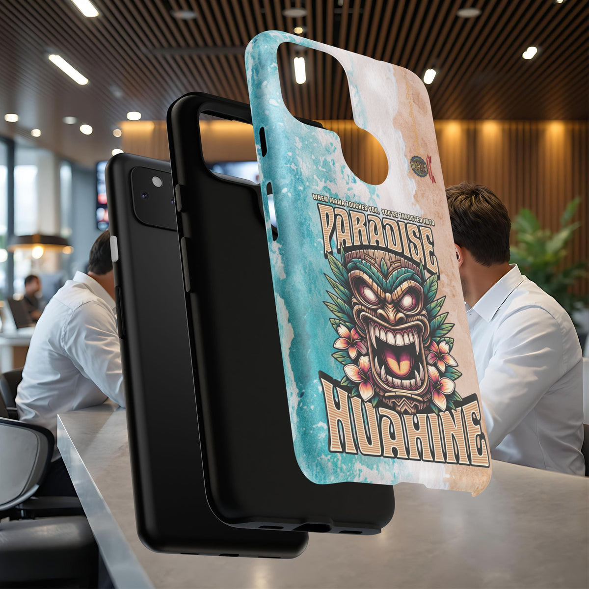 Huahine – Coque Antichoc Premium Tiki Fenua