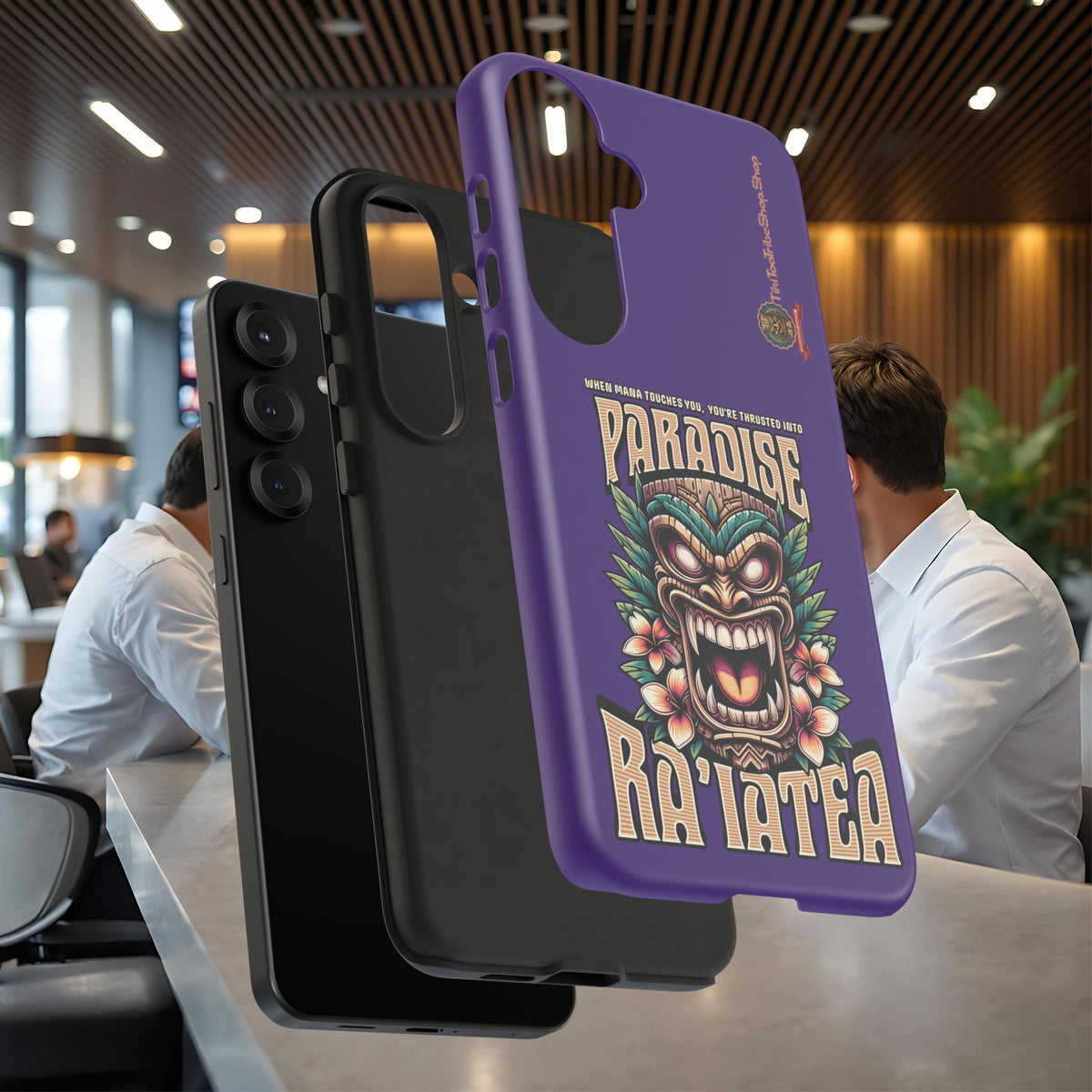 Ra’iatea – Coque Tiki Tribal de Protection Premium