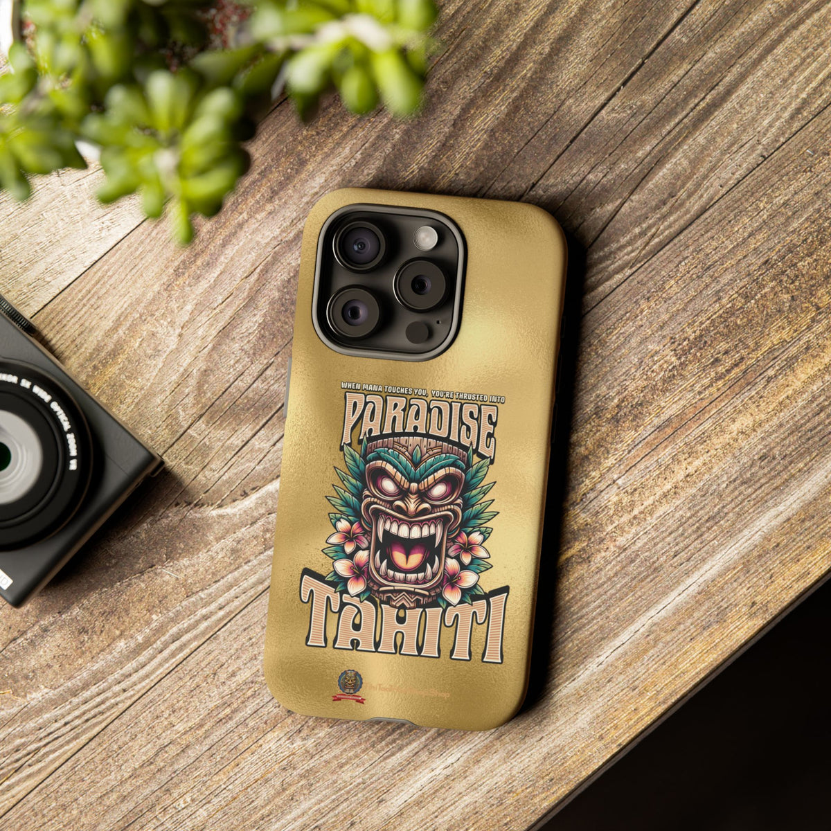 Tahiti – Coque Antichoc Premium Tiki Royal