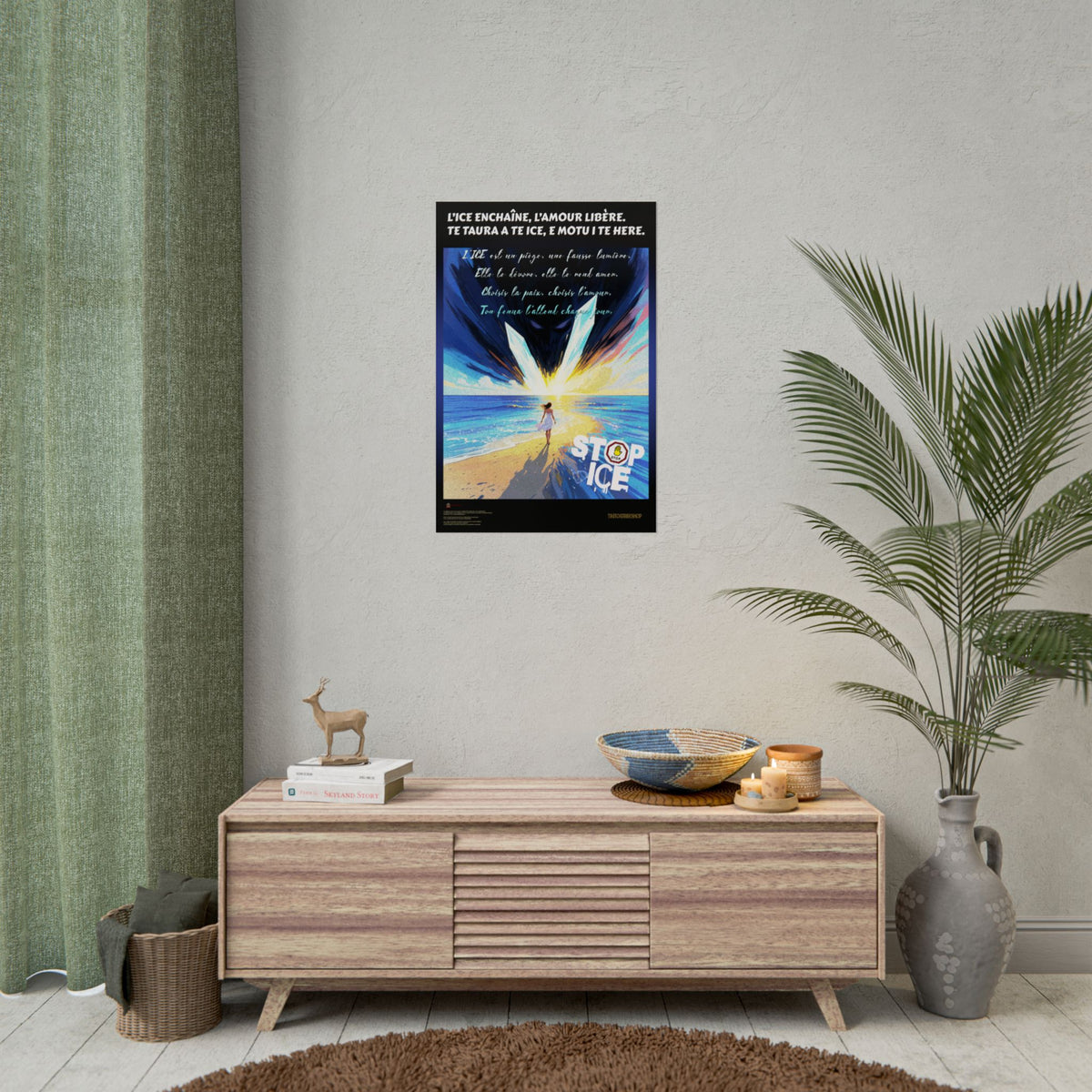Posters Anti-ICE Polynésie – Affiches de Sensibilisation Contre la Drogue “Paruru i te ora – Brisons les chaînes de l’ICE”