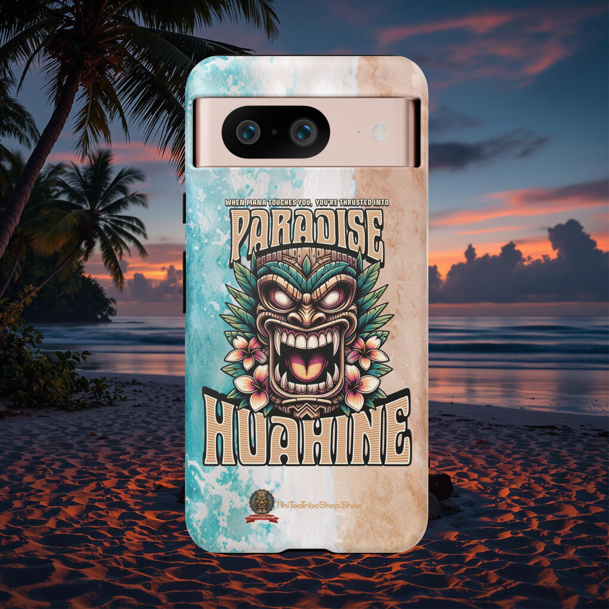 Huahine – Coque Antichoc Premium Tiki Fenua