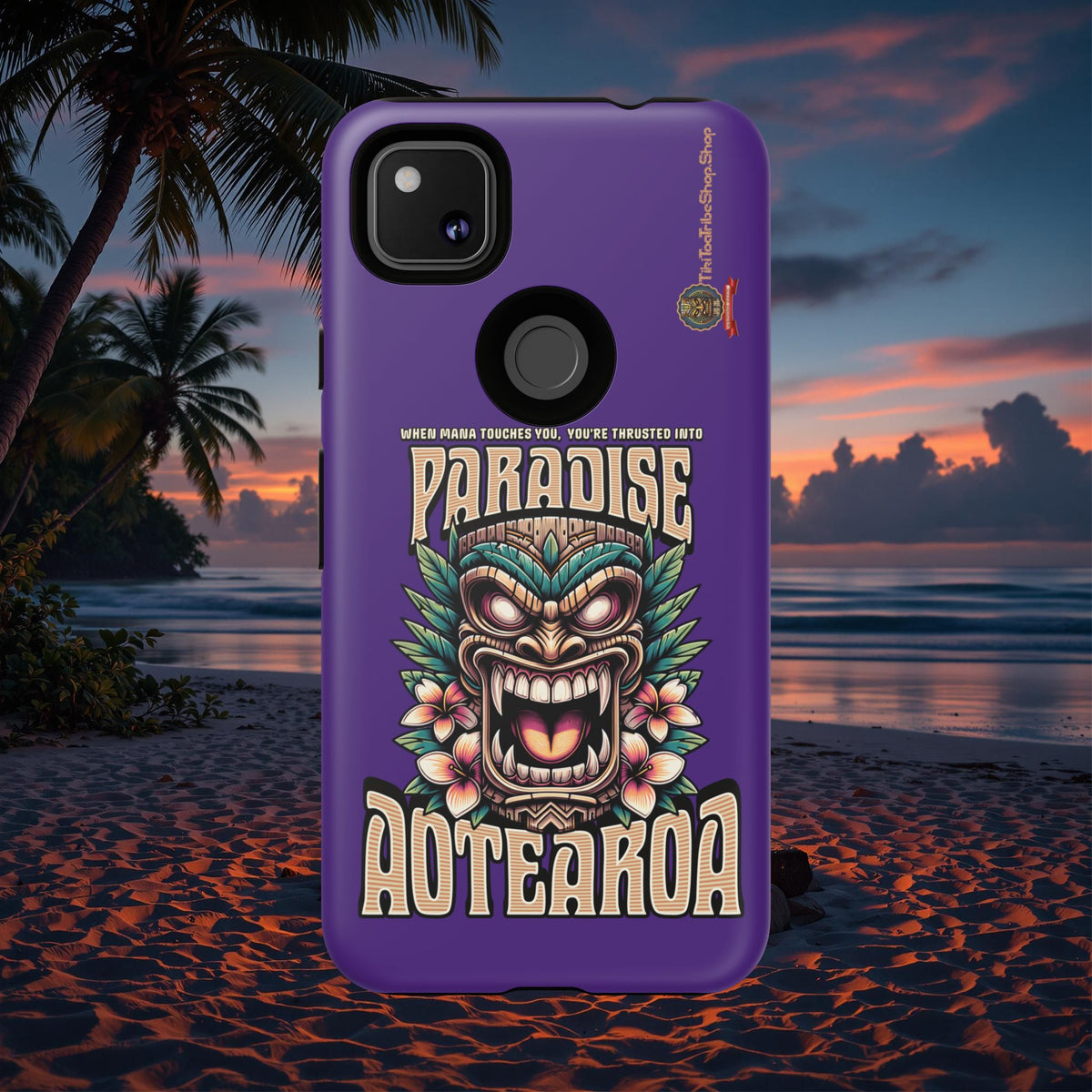 Aotearoa – Tiki Maori &amp; Ancestral Mana Shockproof Case