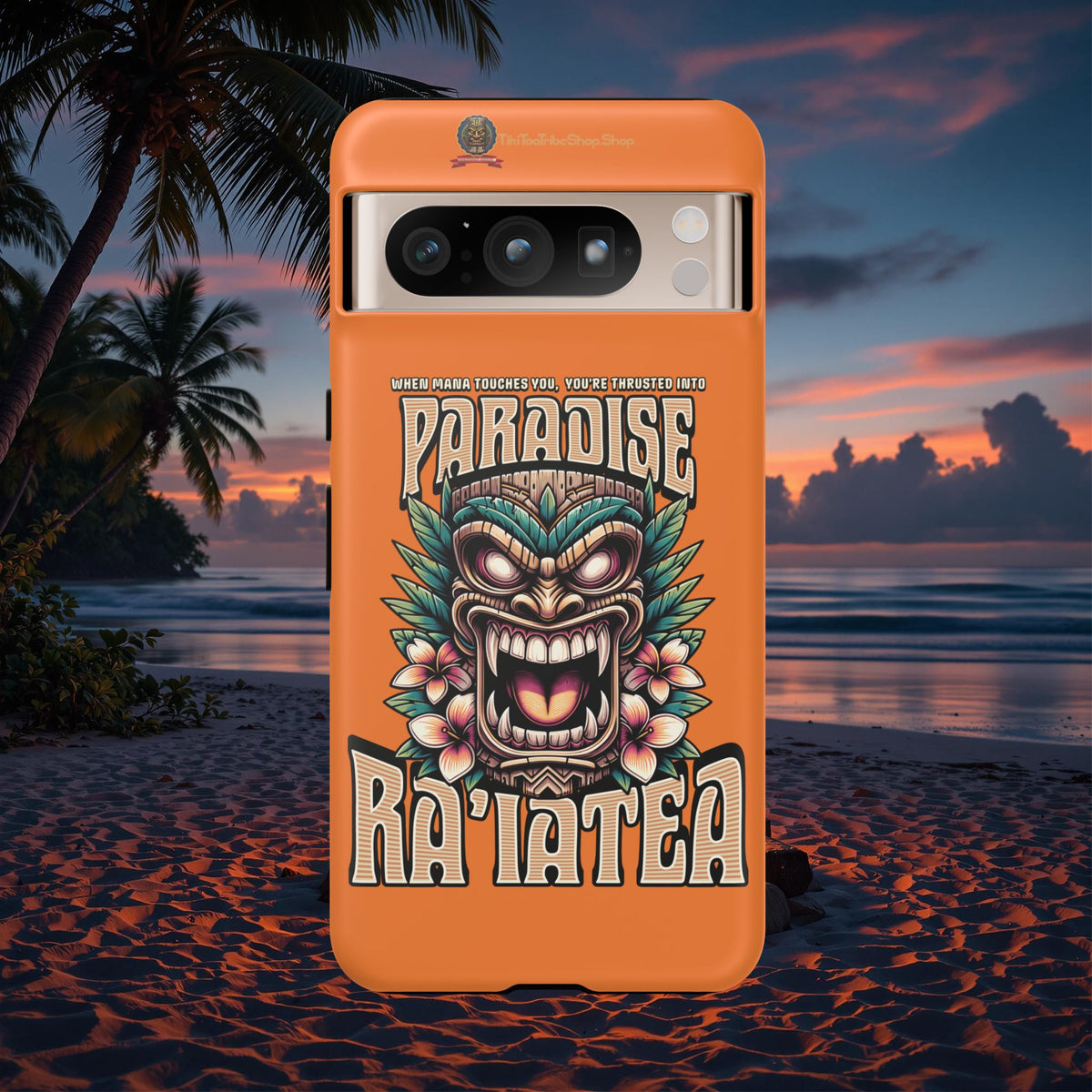 Ra’iatea – Coque Tiki Tribal de Protection Premium