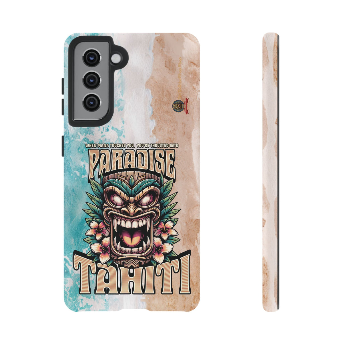 Tahiti – Coque Antichoc Premium Tiki Royal