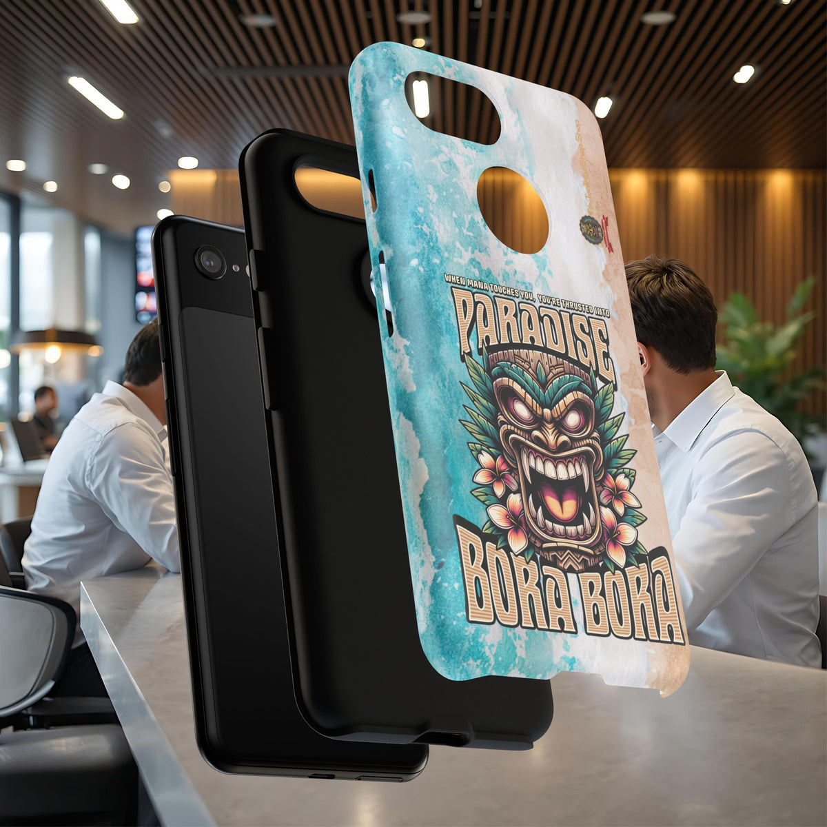 Bora Bora – Coque Antichoc Premium Tiki Élégance