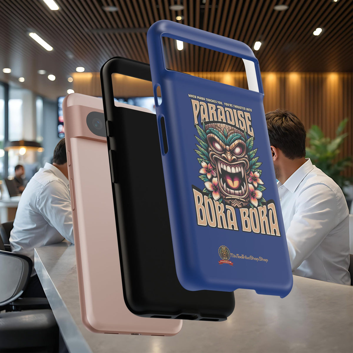 Bora Bora – Coque Antichoc Premium Tiki Élégance