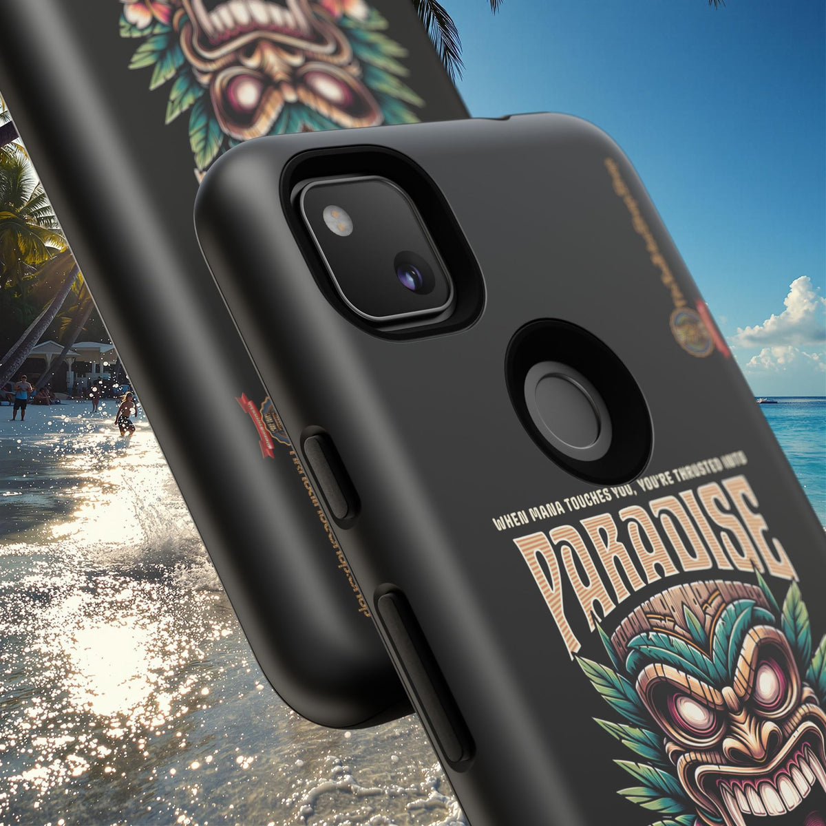 Tahiti – Coque Antichoc Premium Tiki Royal