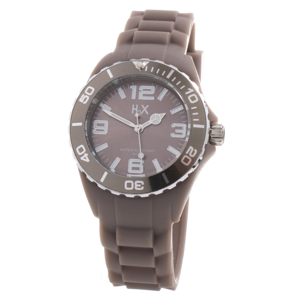 HAUREX Unisex Sports Watch in Steel and Rubber Strap - Ideal for Everyday Use