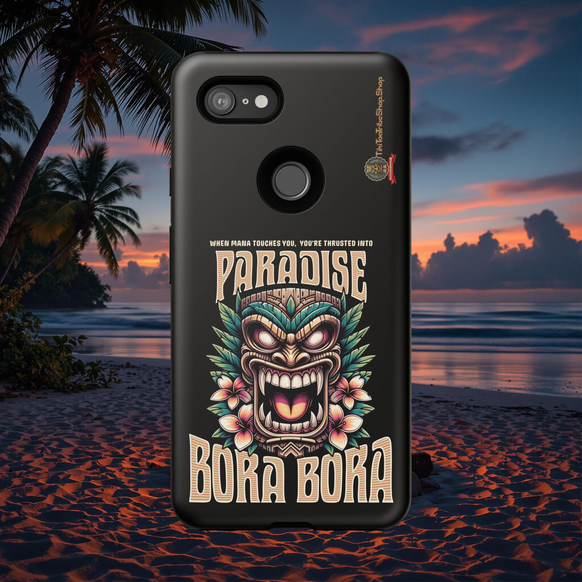 Bora Bora – Premium Tiki Elegance Shockproof Case