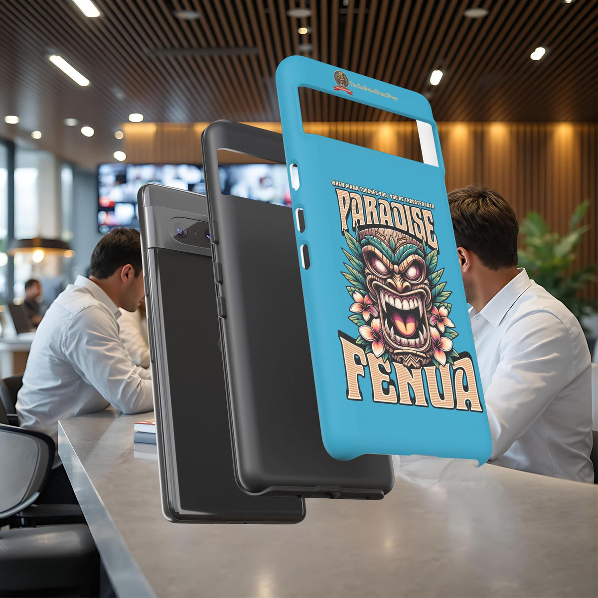 Fenua Guardian – Coque Antichoc Art Polynésien