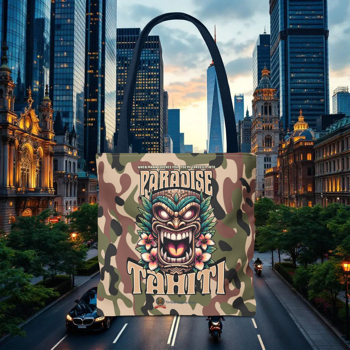 Tote Bag - 'Paradise Tahiti'
