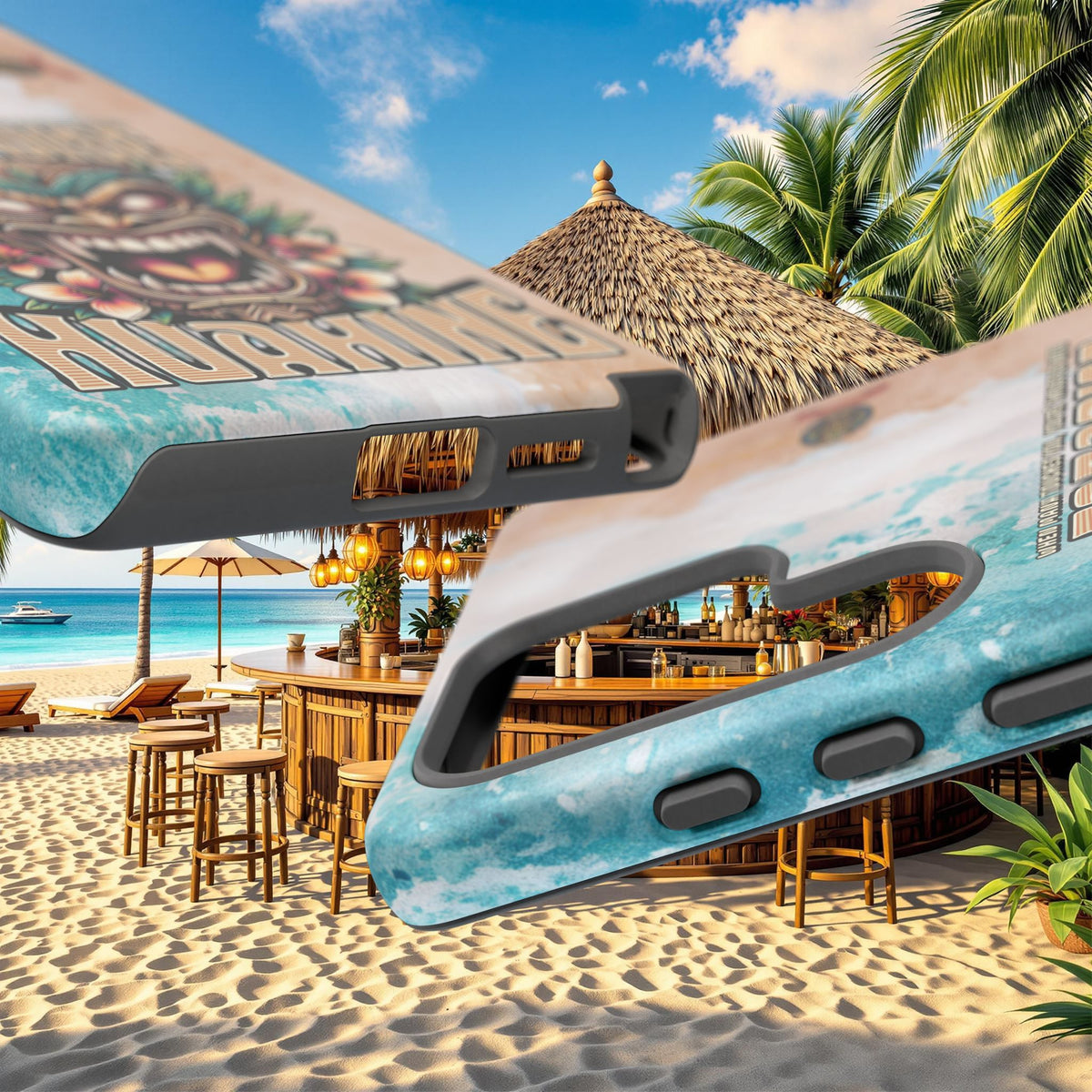 Huahine – Coque Antichoc Premium Tiki Fenua