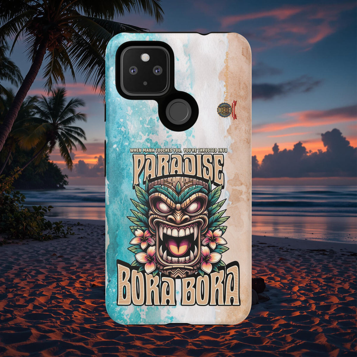 Bora Bora – Coque Antichoc Premium Tiki Élégance