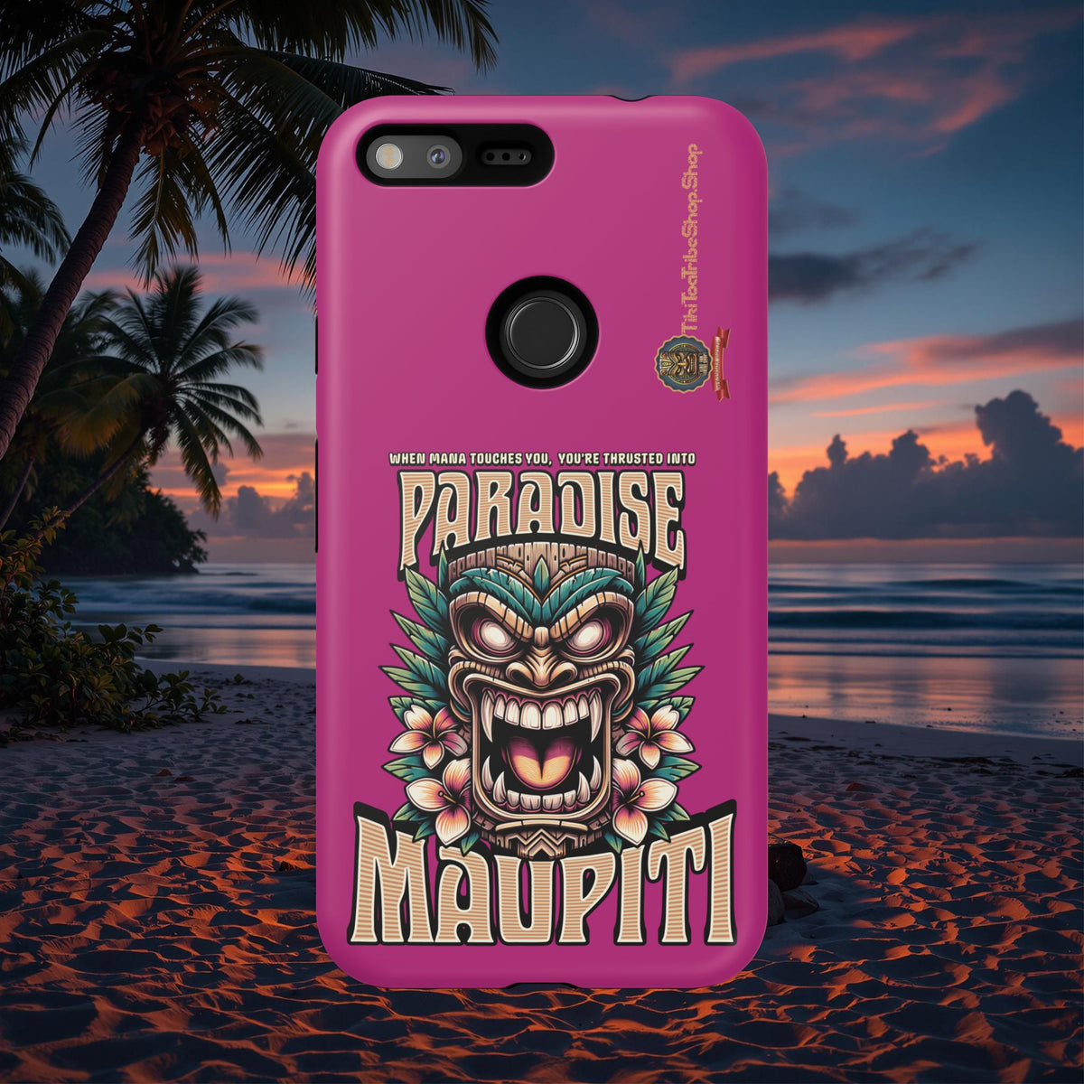 Maupiti Spirit – Coque Tiki Sauvage & Tropicale