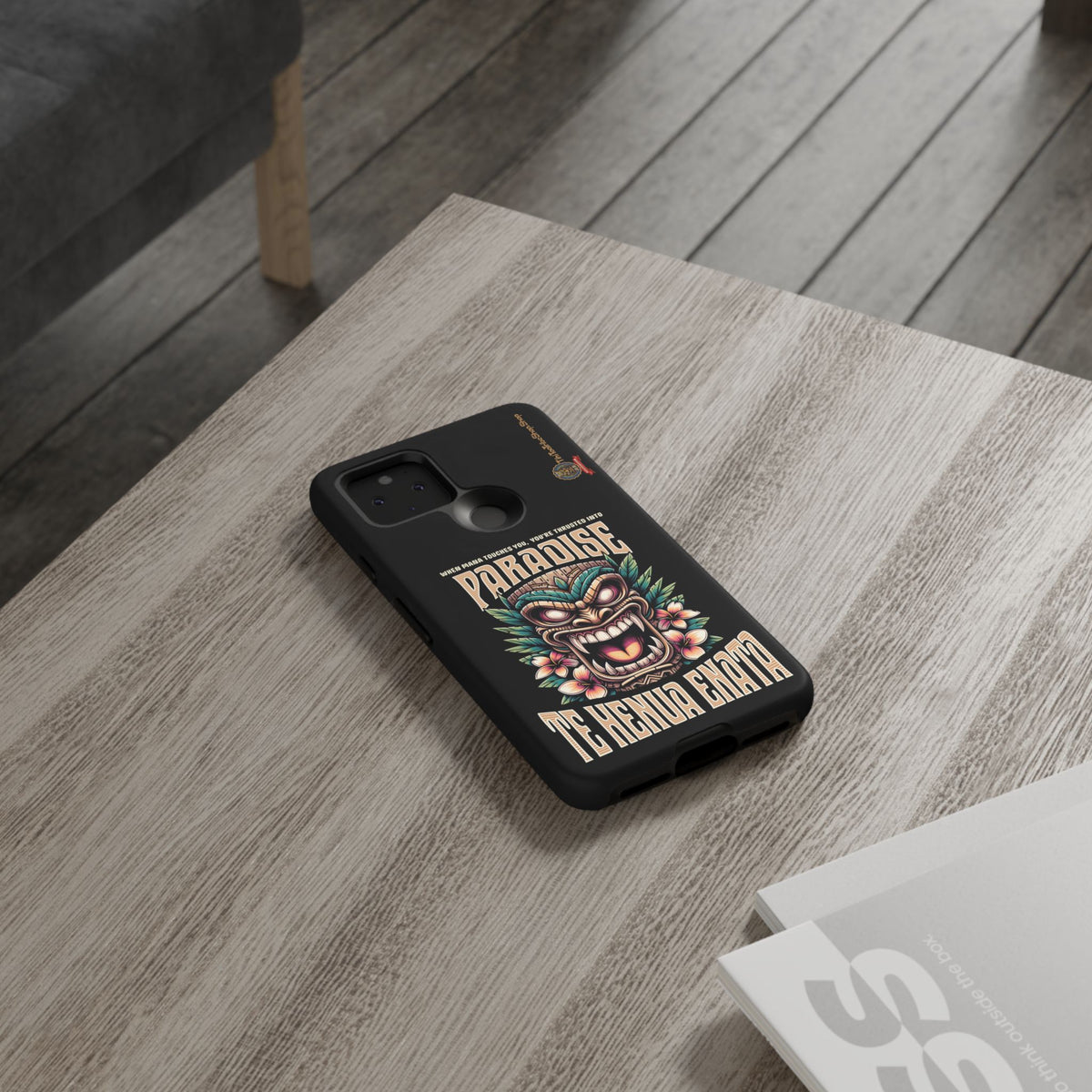 Te Henua Enata – Coque Antichoc Tiki Ancestral & Puissant