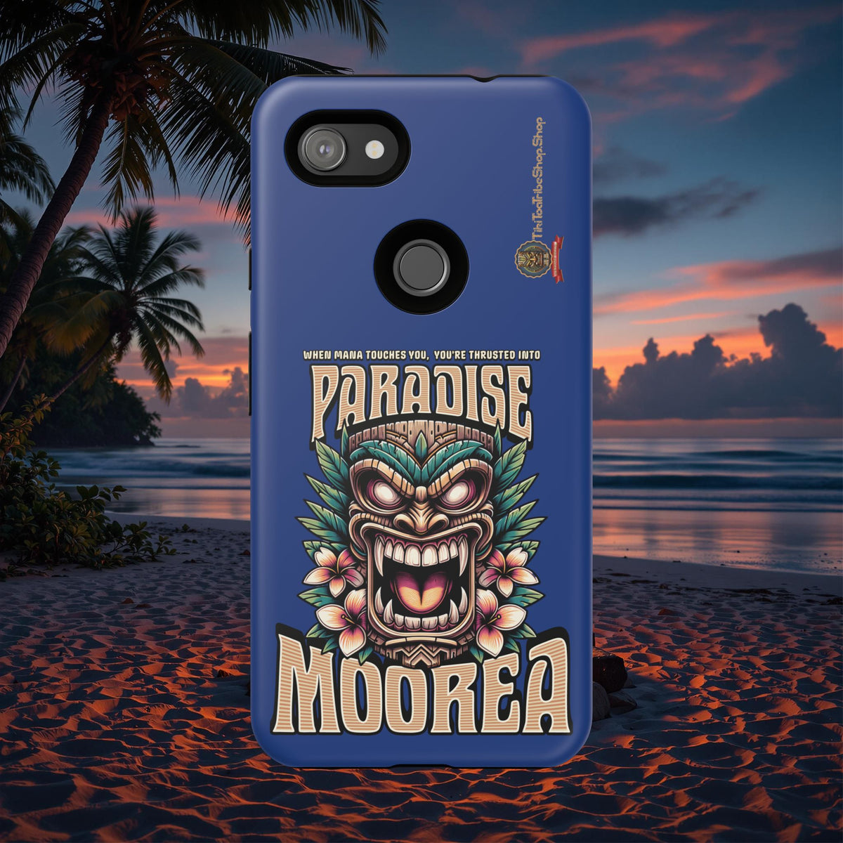 Moorea – Coque Antichoc Premium Tiki Fenua