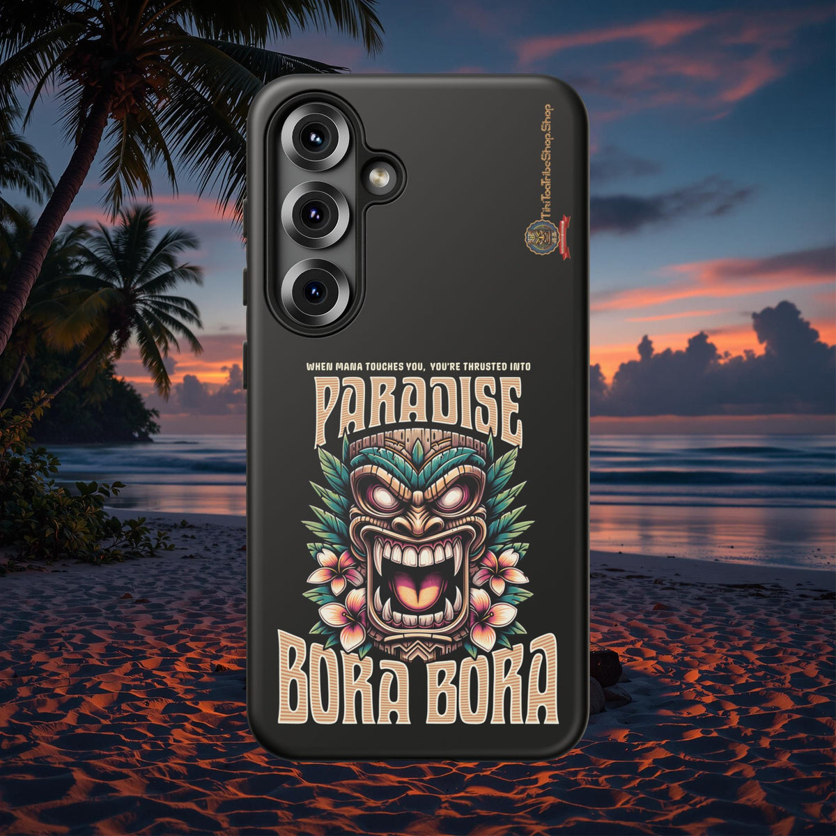 Bora Bora – Premium Tiki Elegance Shockproof Case