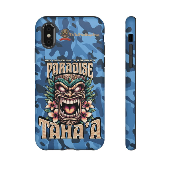 Tahaa – Premium Shockproof Case “Fierce Tiki” | Tribal Design &amp; Maximum Protection