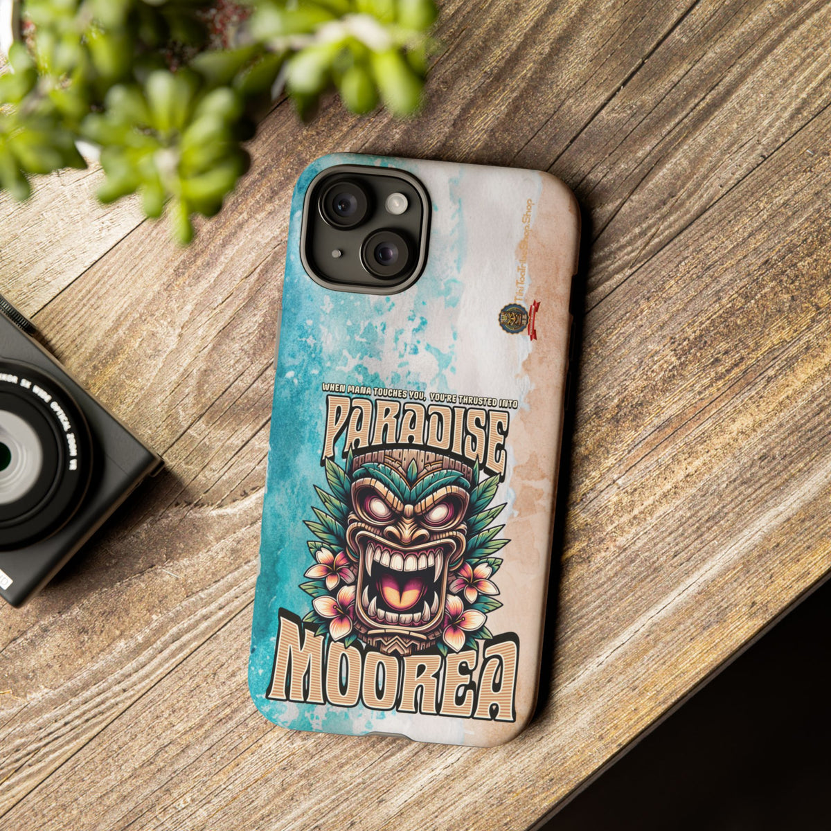 Moorea – Coque Antichoc Premium Tiki Fenua