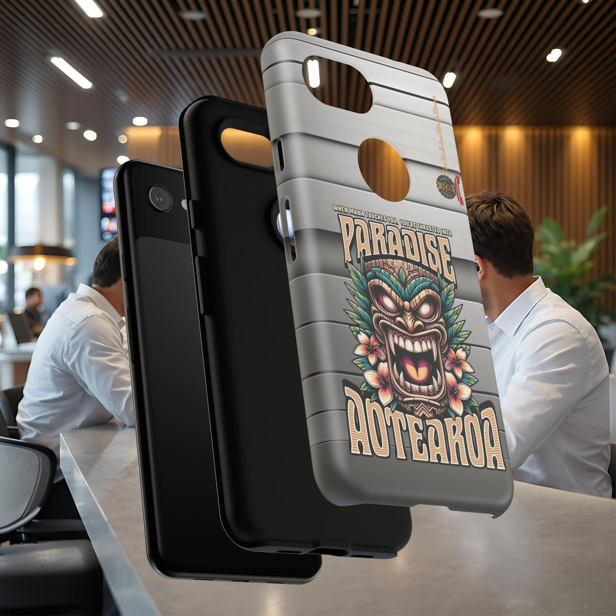 Aotearoa – Tiki Maori &amp; Ancestral Mana Shockproof Case