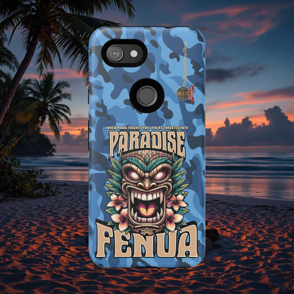 Fenua Guardian – Coque Antichoc Art Polynésien