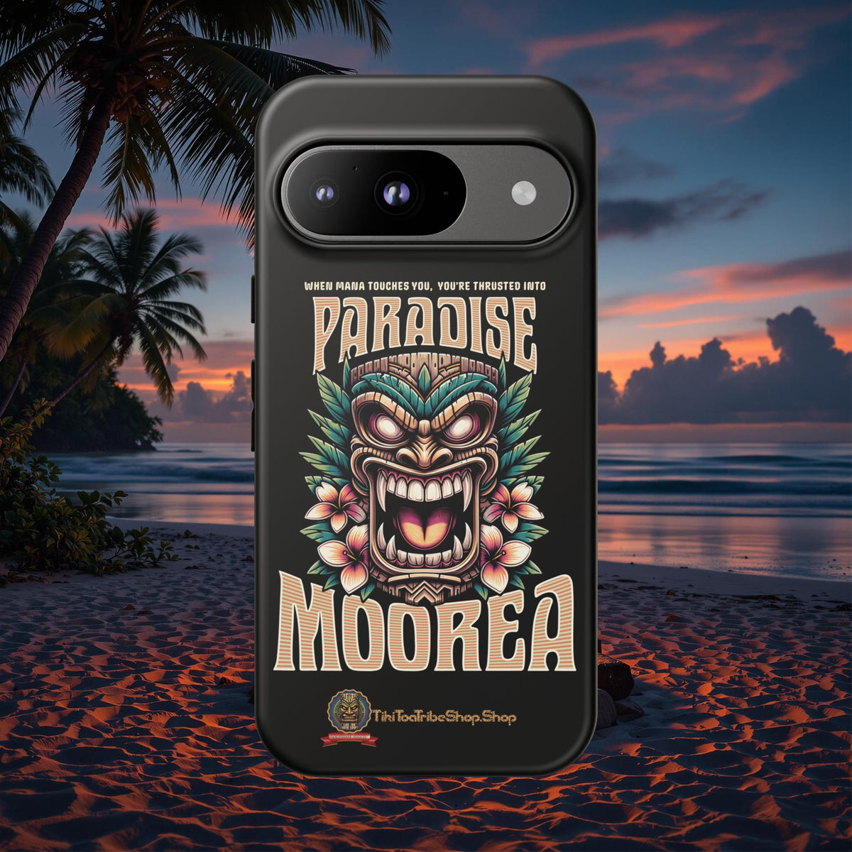 Moorea – Coque Antichoc Premium Tiki Fenua