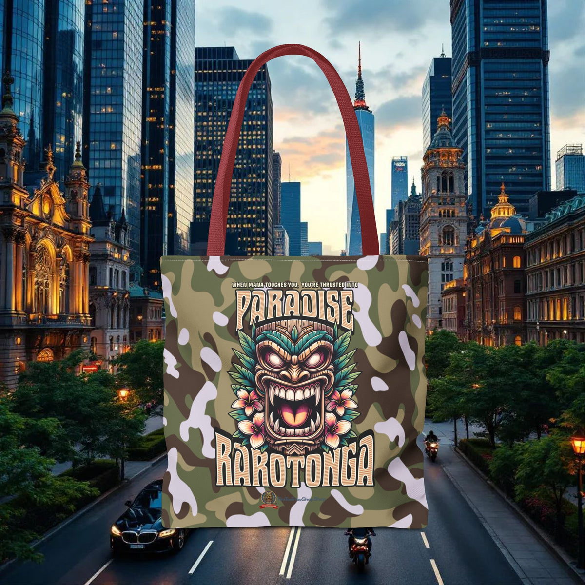 Tote Bag - 'Paradise Rarotonga'