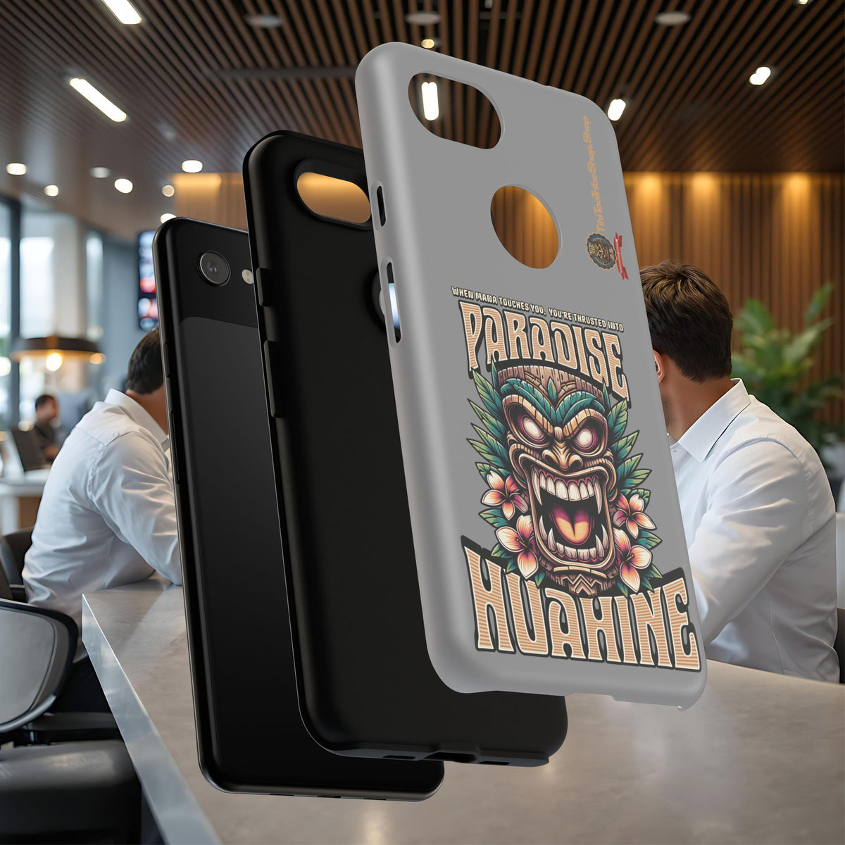 Huahine – Coque Antichoc Premium Tiki Fenua