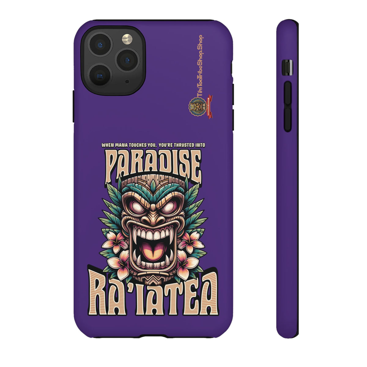Ra’iatea – Coque Tiki Tribal de Protection Premium