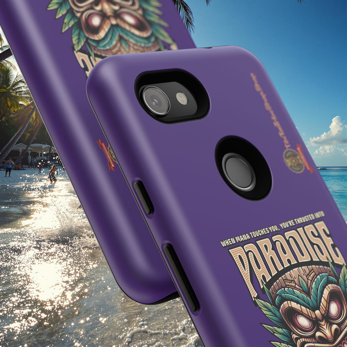 Fenua Guardian – Coque Antichoc Art Polynésien