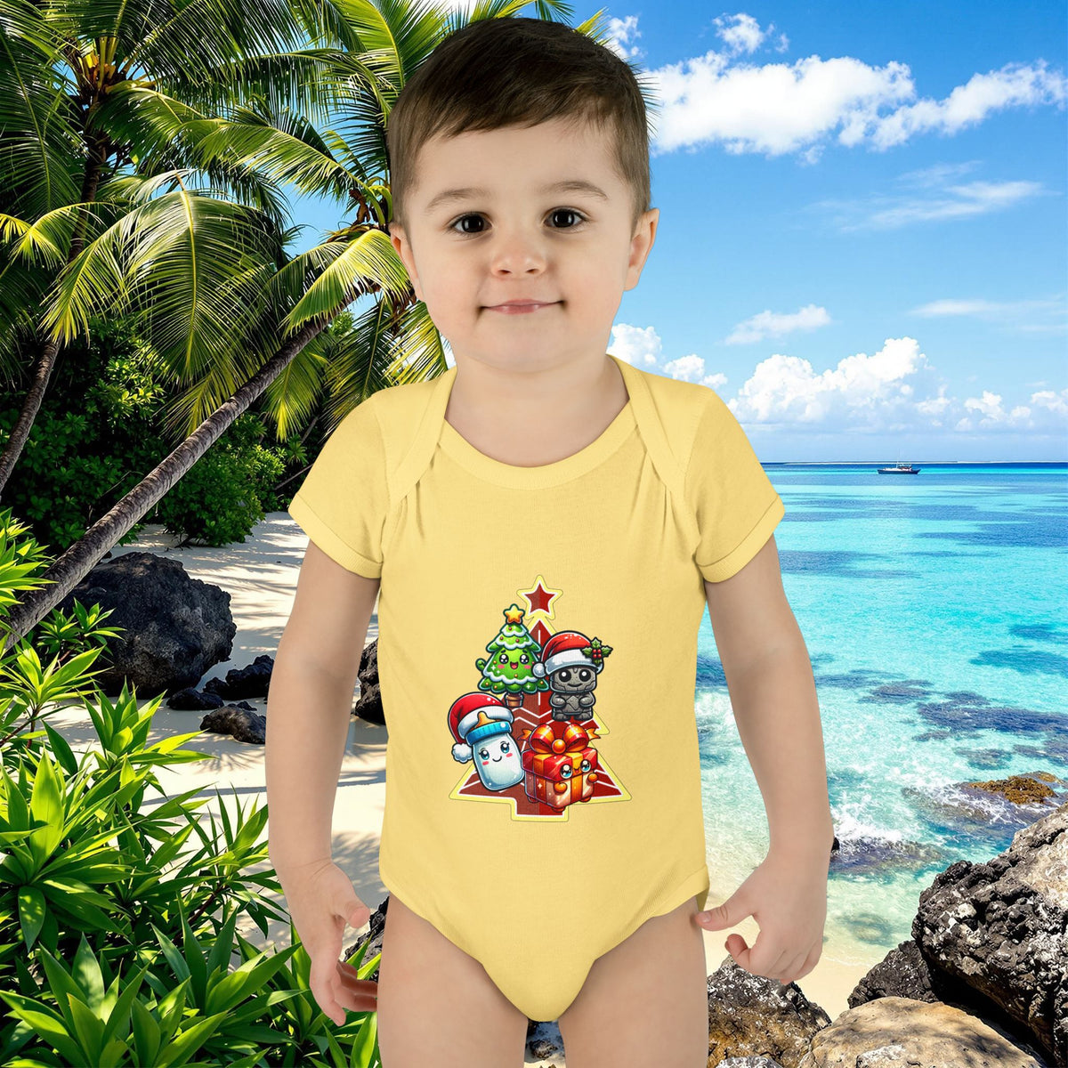 Christmas Mini Tikis, Maxi Joy: Smiles and laughter