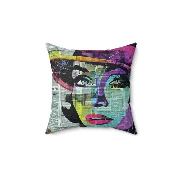 Pop Art Collage Magazine: Fragmented Elegance