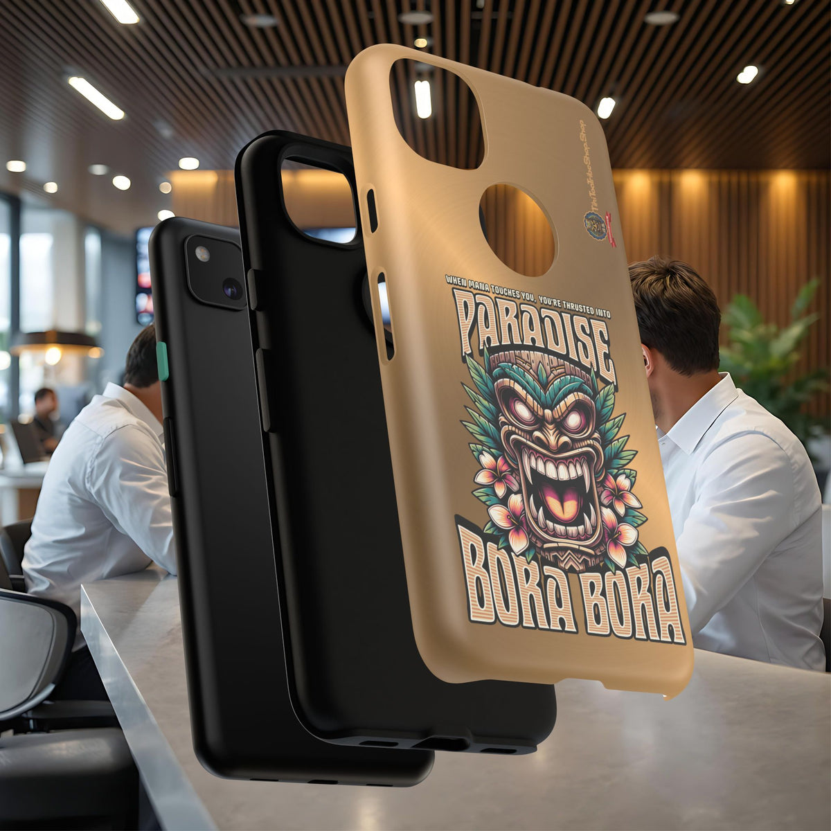 Bora Bora – Coque Antichoc Premium Tiki Élégance