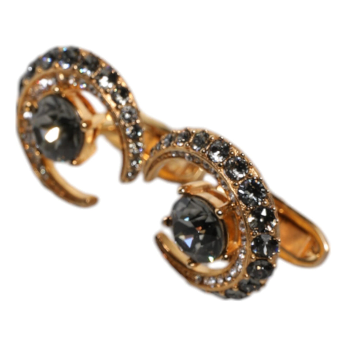 Boutons de Manchette Dolce & Gabbana "Luna Cristal & Or"