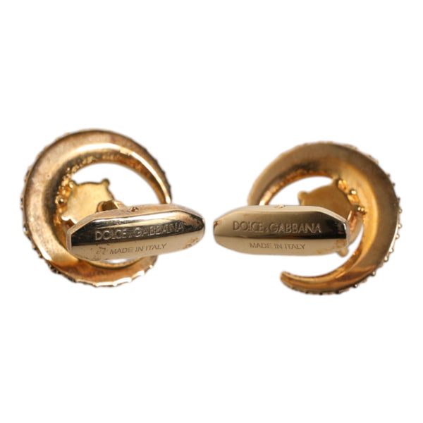 Boutons de Manchette Dolce & Gabbana "Luna Cristal & Or"