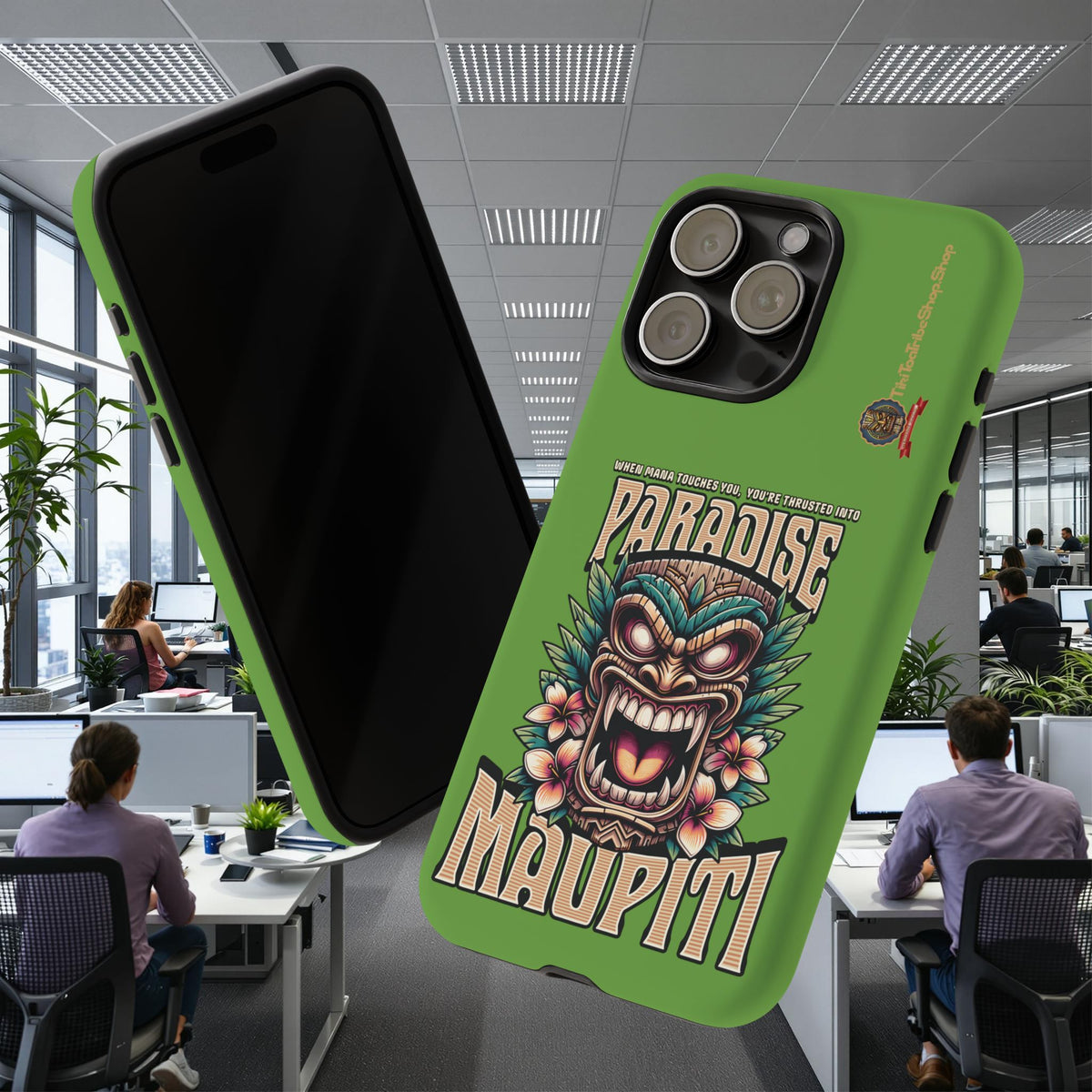 Maupiti Spirit – Coque Tiki Sauvage & Tropicale