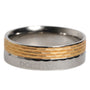 Bague Dolce & Gabbana "Luxe Bicolore" en Laiton Or et Argent