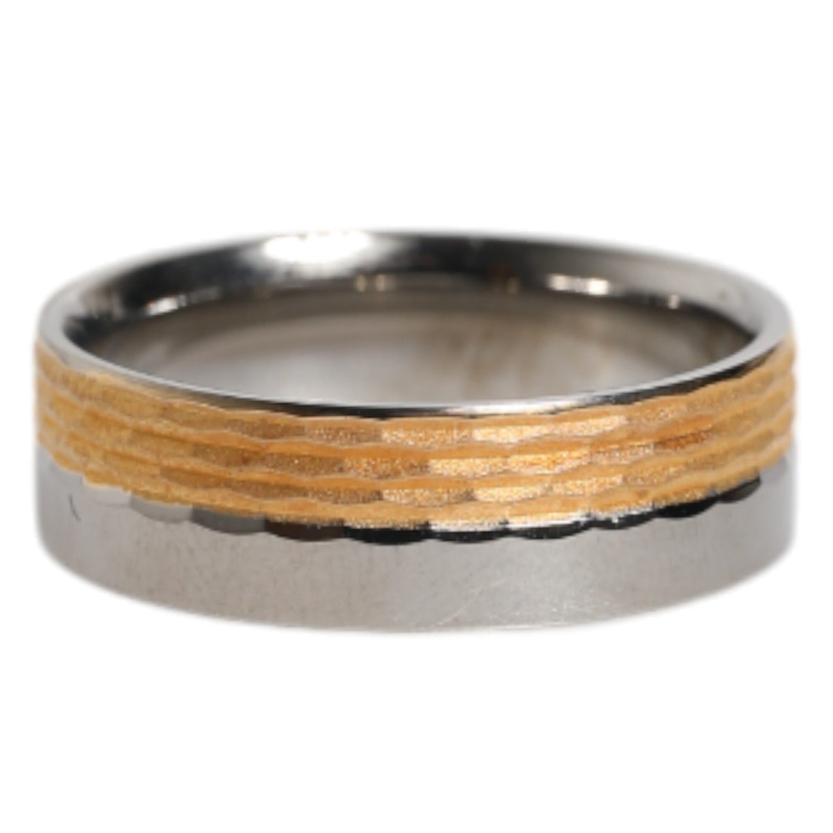 Bague Dolce & Gabbana "Luxe Bicolore" en Laiton Or et Argent