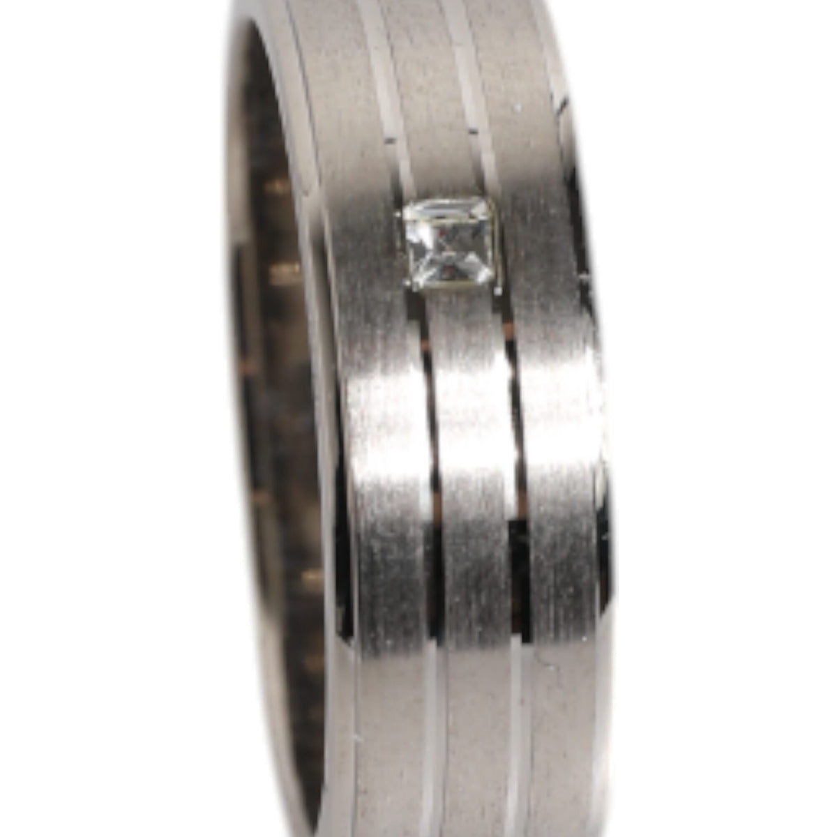 Bague Dolce & Gabbana "Alliance Éclat Cristal" en Laiton Argenté