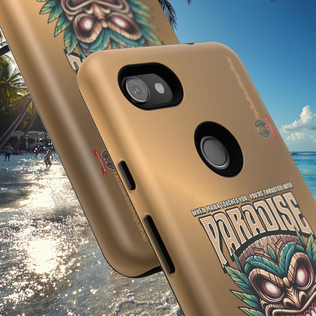 Bora Bora – Coque Antichoc Premium Tiki Élégance