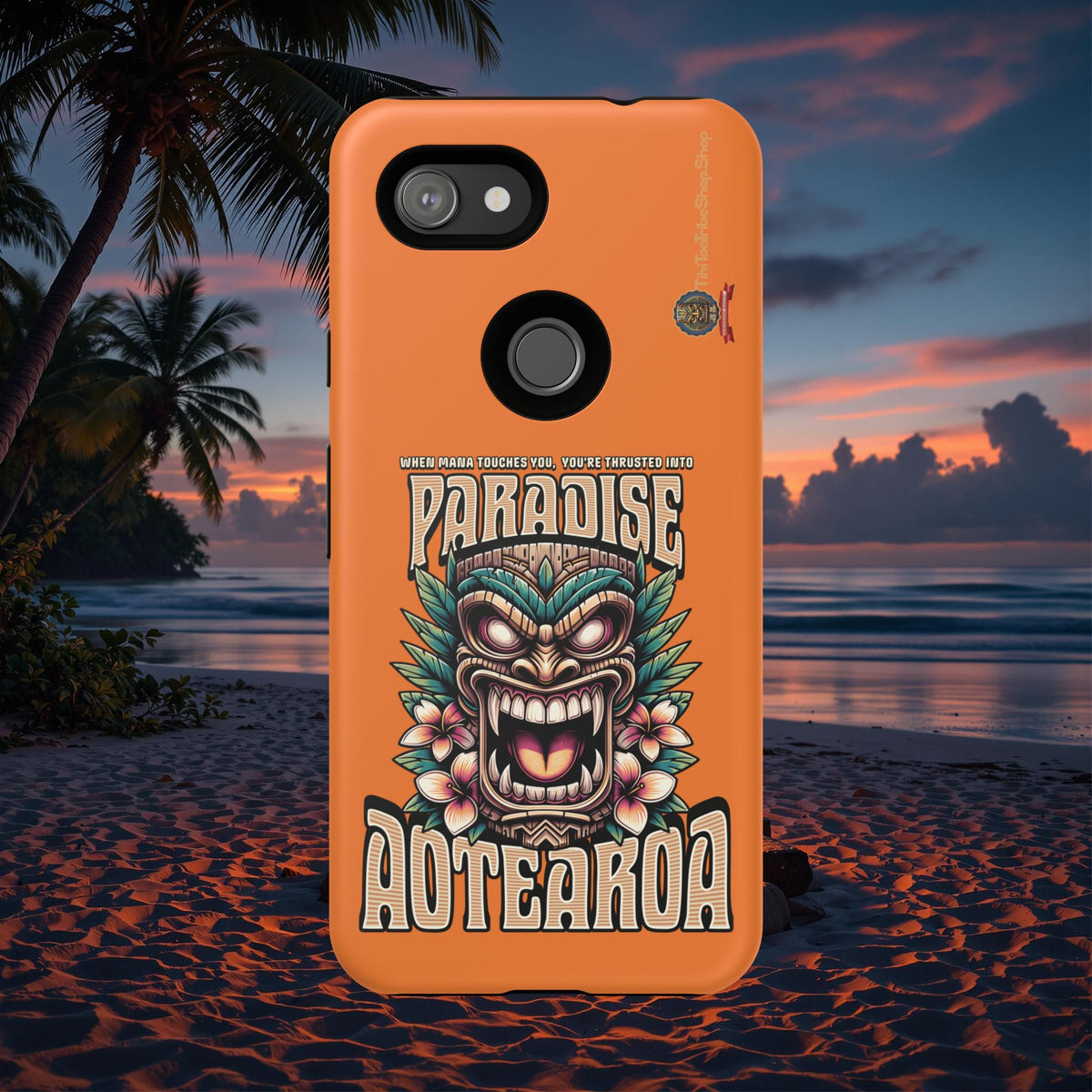 Aotearoa – Coque Antichoc Tiki Maori & Mana Ancestral