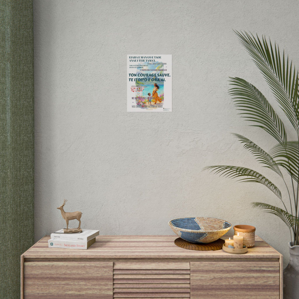 Posters Anti-ICE Polynésie – Affiches de Sensibilisation Contre la Drogue “Paruru i te ora – Brisons les chaînes de l’ICE”
