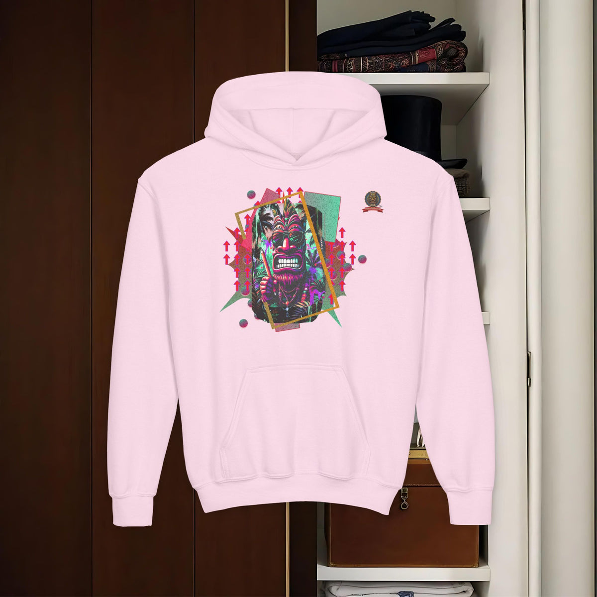 THE TIKI SPIRIT - Thick hooded sweatshirt for youth