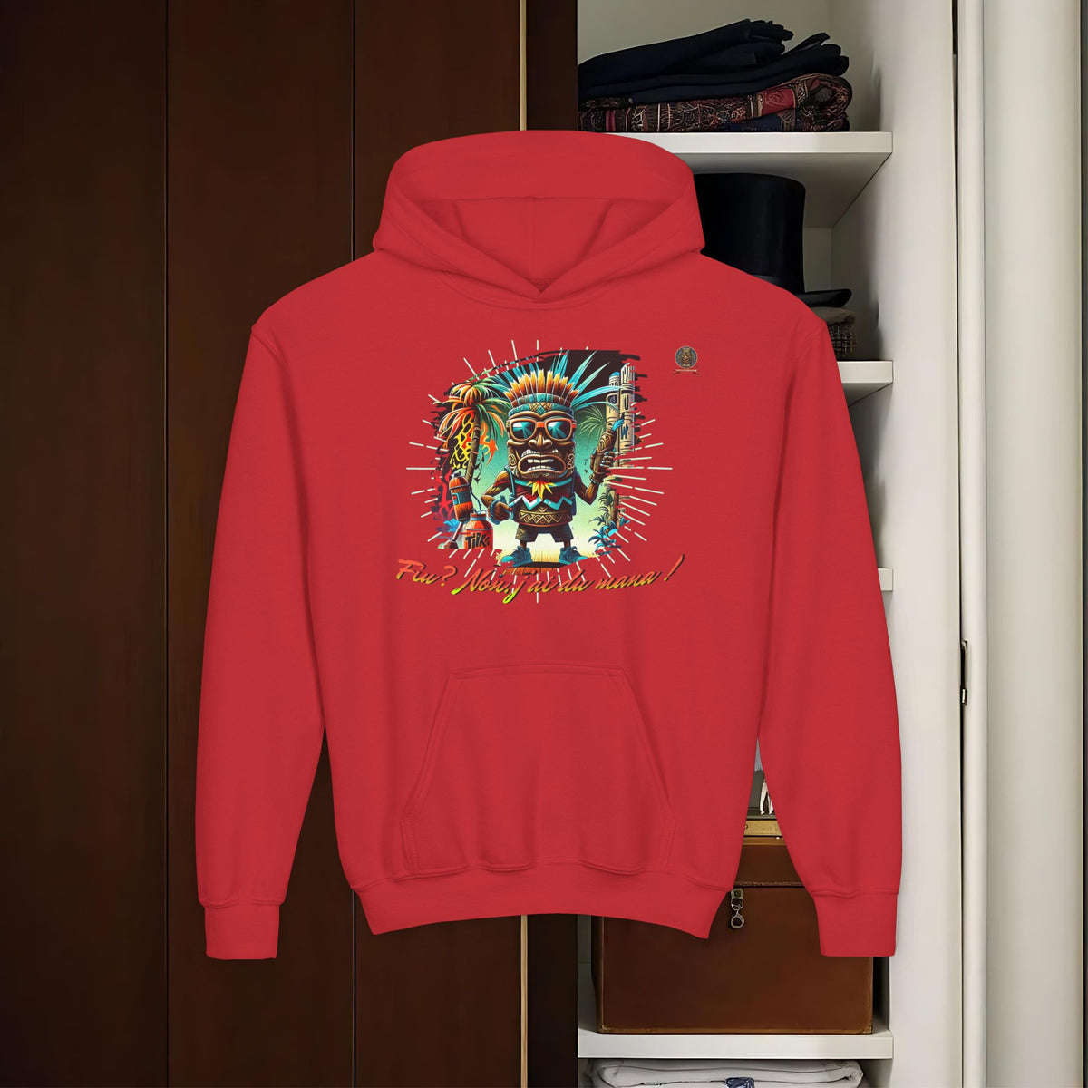 THE TIKI SPIRIT - Thick hooded sweatshirt for youth